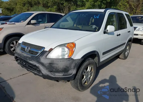 2002 Honda Cr-V Ex z USA, uszkodzony, nr VIN JHLRD78882C049241